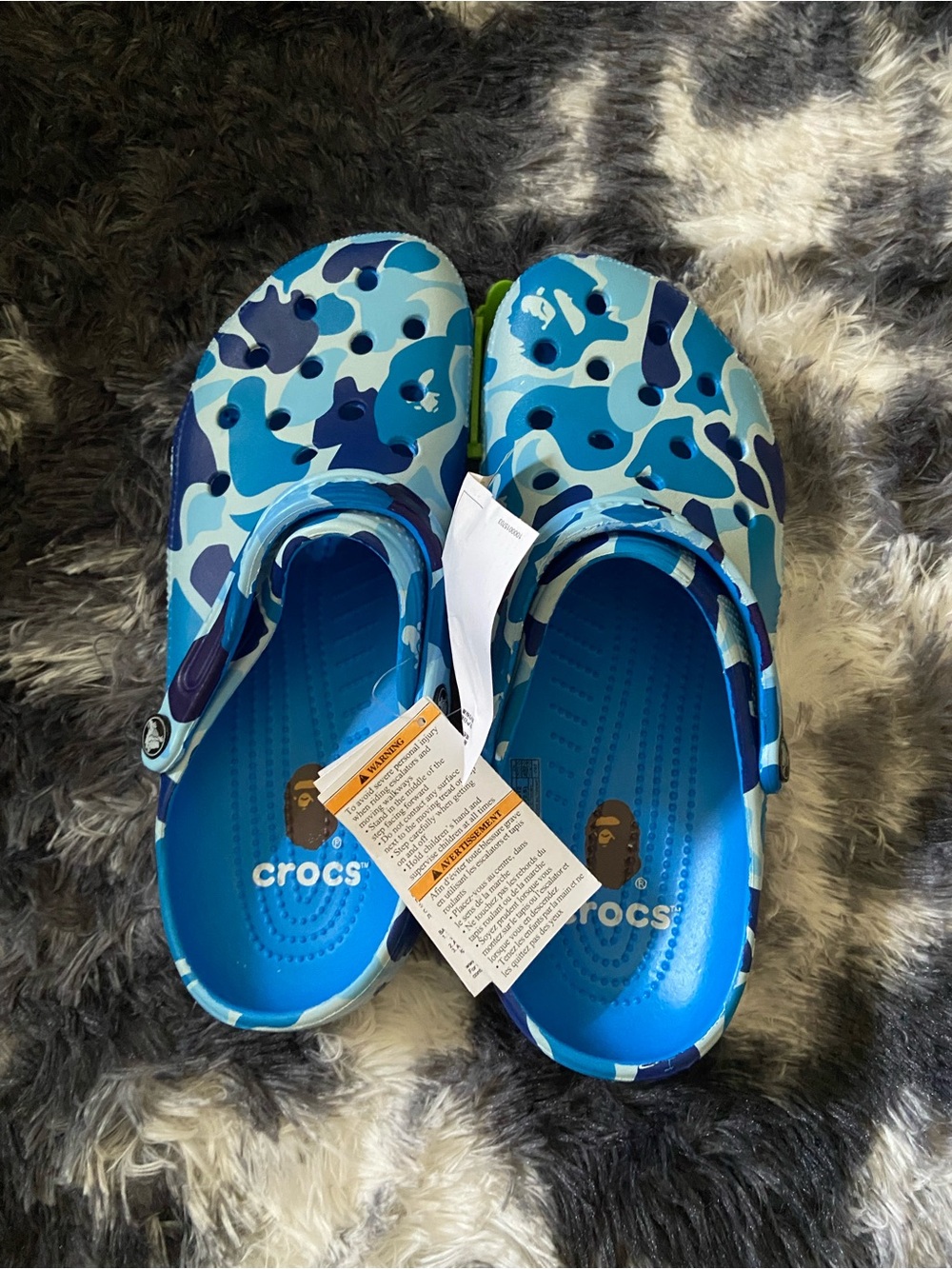 Crocs  Classic Clog - Blue Camo